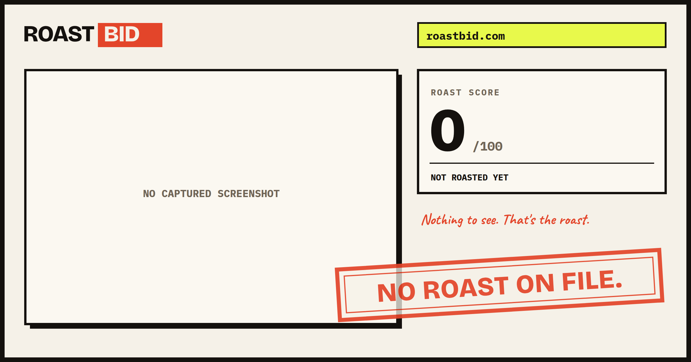 Annotated roast card for DeployThing